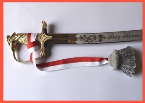 Szabla Honorowa Gen Sikorskiego bez pochwy z ryngrafem dedykowanym 