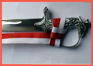 Szabla Honorowa Gen Sikorskiego bez pochwy srebrna rękojeść